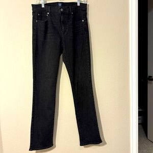Gap denim black jeans